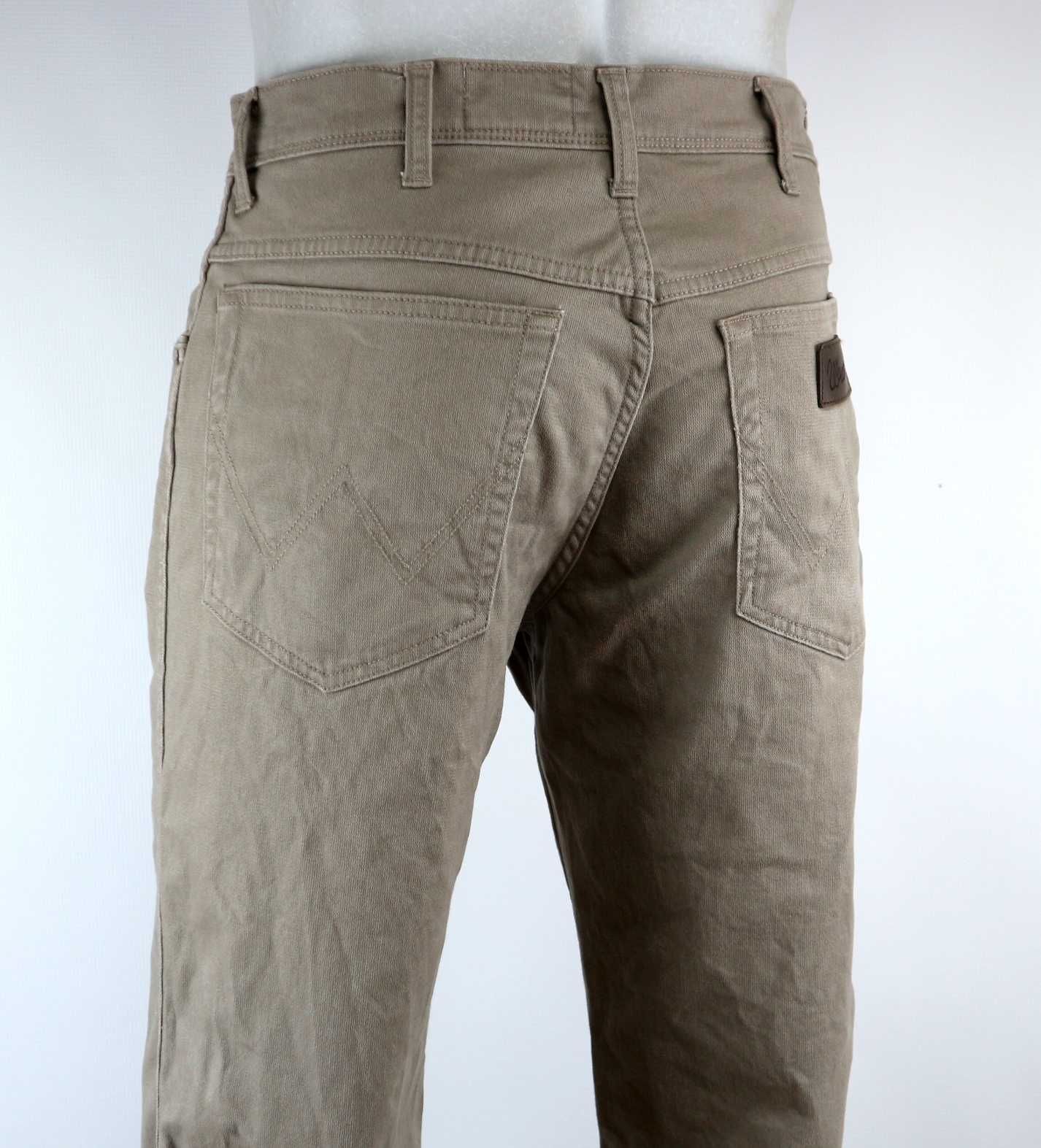 Wrangler Texas Stretch spodnie jeansy W33 L30 pas 2 x 42 cm