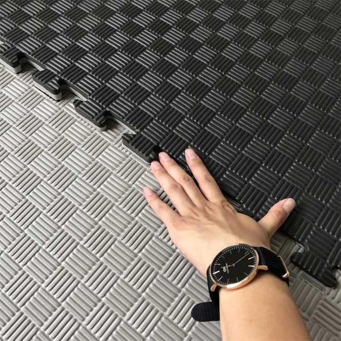 Mata Piankowa Puzzel 2,5 x 100 x 100 cm na Siłownie Sale Trening Joga