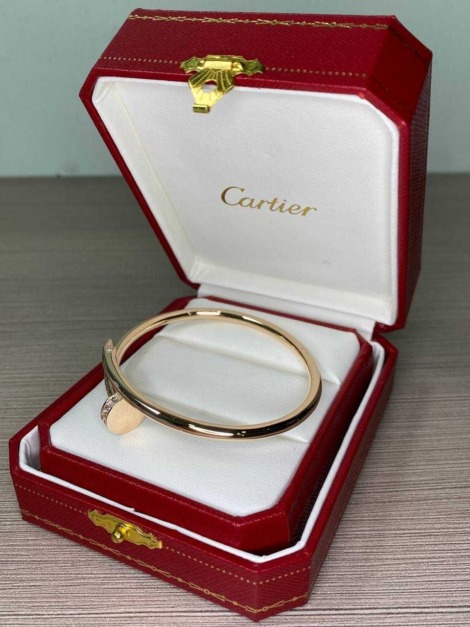 Золотой браслет Cartier 585_18,5_26,56_0,68_2777