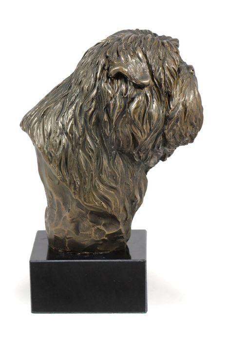 Pinczer małpi głowa na kamieniu Art-Dog