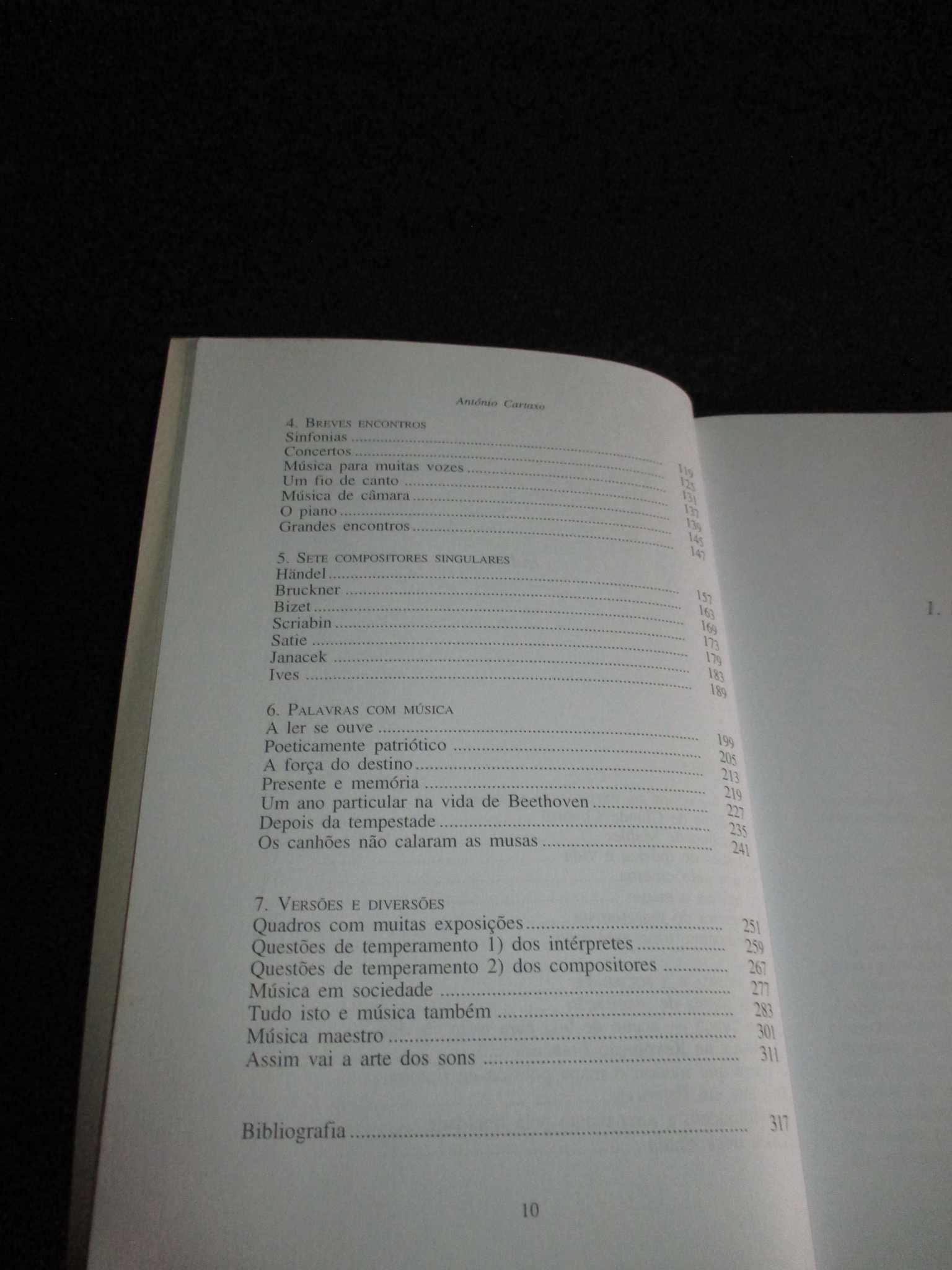 Livro Ao Sabor da Música António Cartaxo