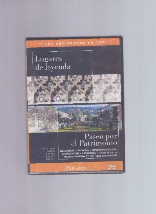 dvds em espanhol de lugares de lendas