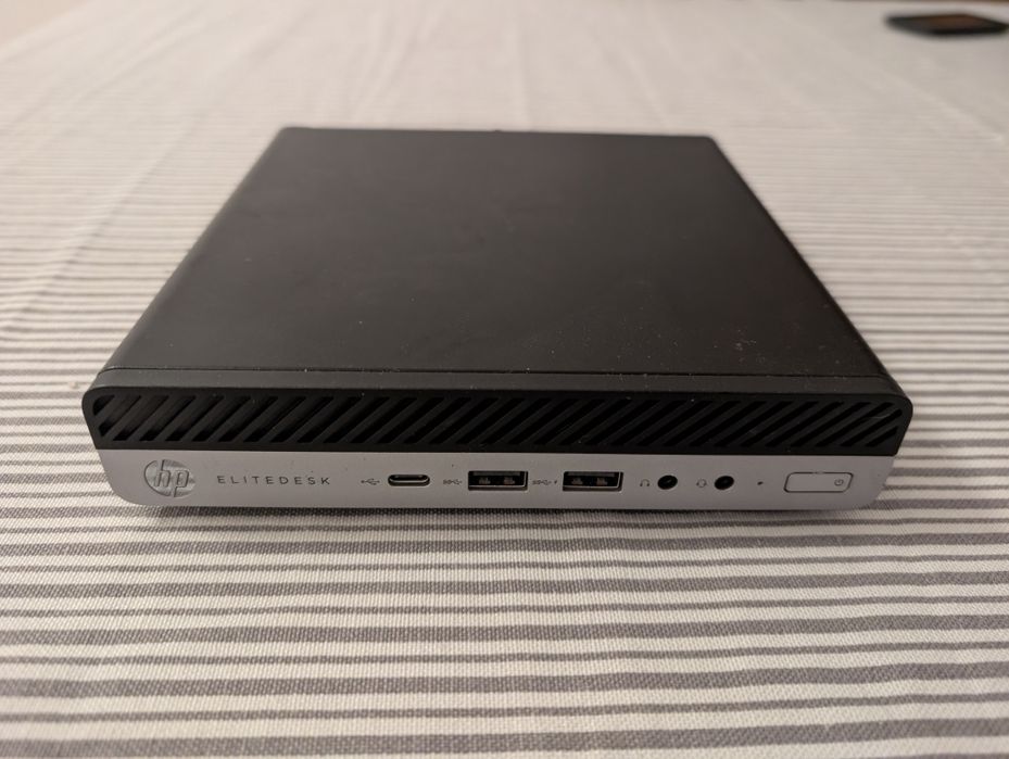 HP Elitedesk 800 G4 (i5-8400T, 16GB, 500 GB)
16 GB
500 GB