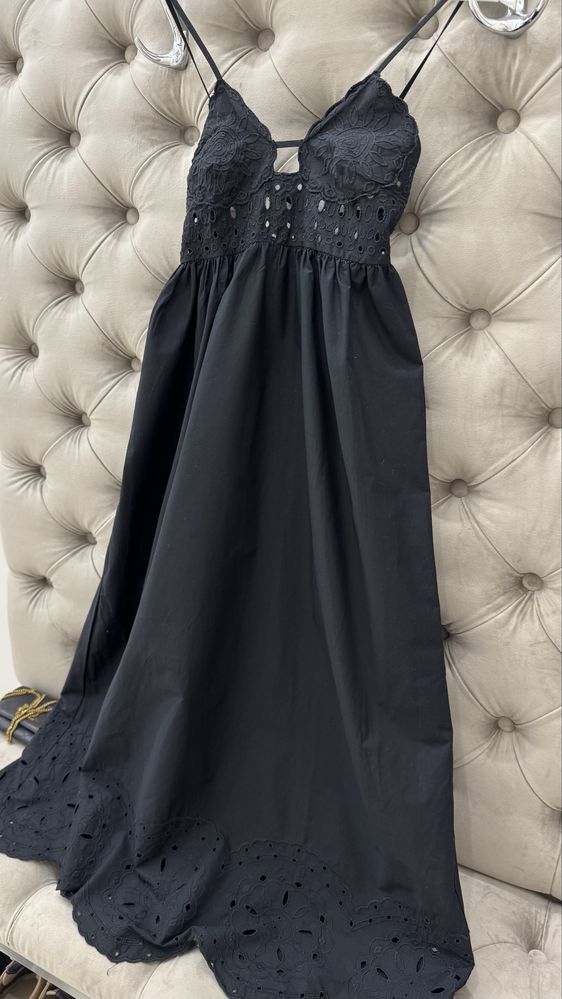 Платье  Zara хлопок