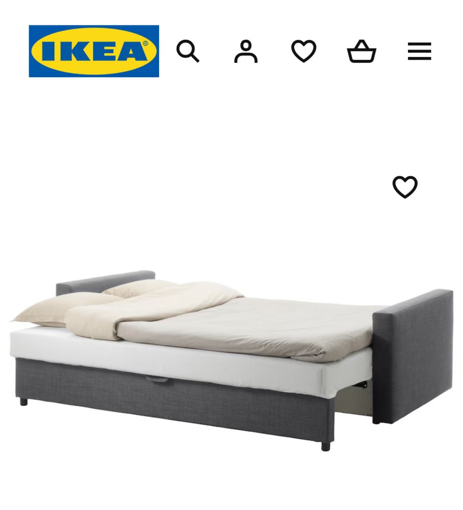 Sofa ikea trzyosobowa rozkladana