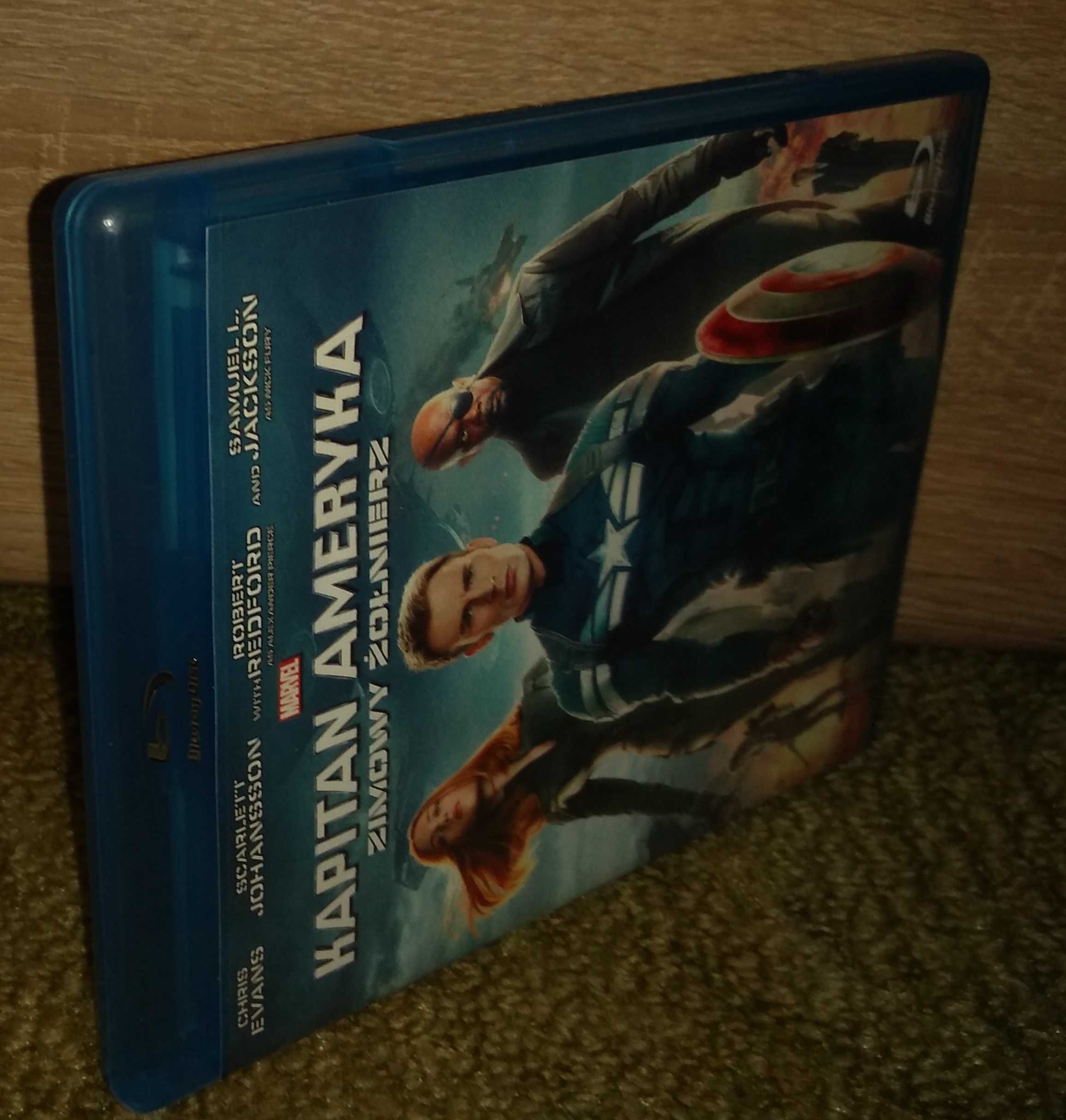 Kapitan Ameryka: Zimowy żołnierz / Bdb- / Blu-Ray / Dubbing PL /