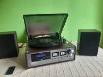 OXFORD Auna wieża 5 w 1-CD,DAB+,FM bluetooth,gramofon-nowy