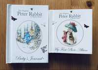 Peter Rabbit album dziennik maluszka Prezent z okazji narodzin dziecka
