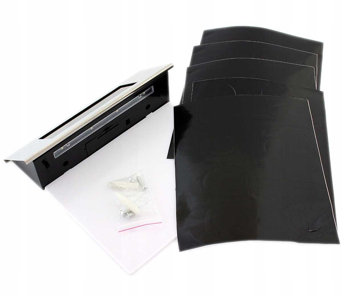 Solarny numer domu LED