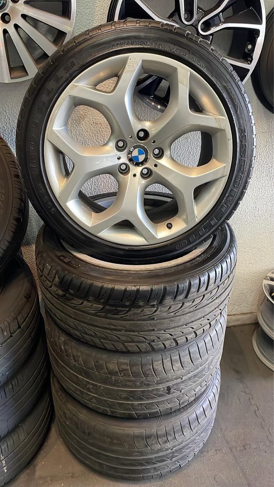 Pack jantes e pneus 20 5x120 BMW Originais X5 e X6
