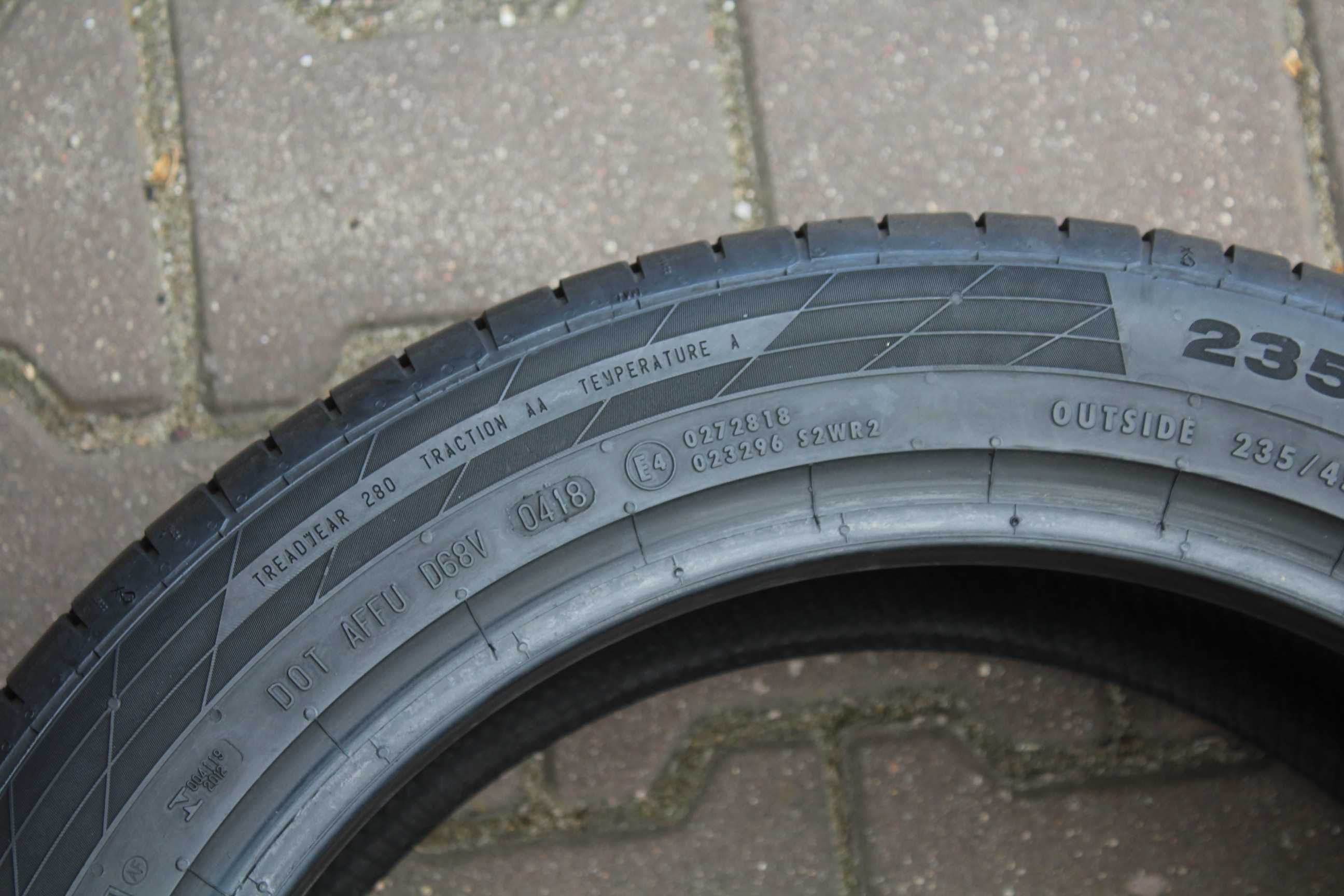 235 45 r18 Continental Sport Contact 5