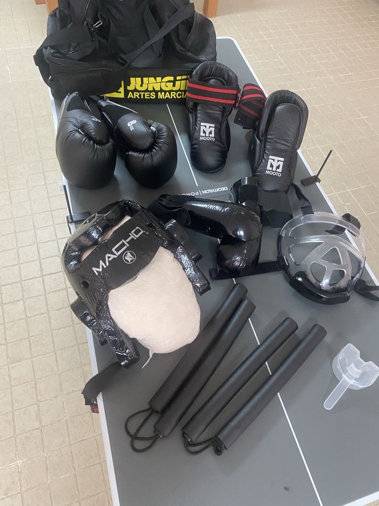 Equipamentos Proteção Artes Marciais