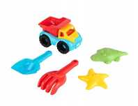 Zabawki do piasku Playtive zestaw z ciężarówką, 5 elem.