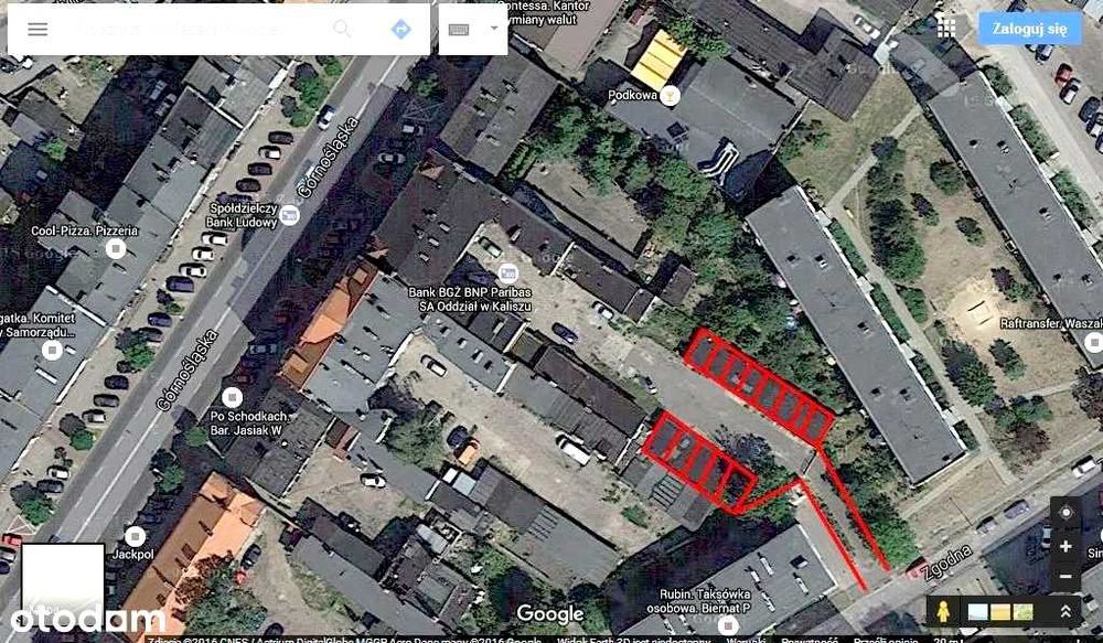 Do Wynajęcia GARAŻ murowany Magazyn  ul.Górnośląska 24 Kalisz, Zgodna