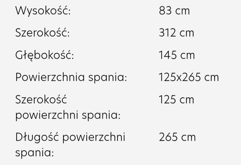 Kanapa sztruksowa musztardowa rozkładana z pojemnikiem