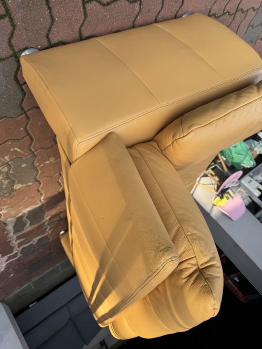 Kanapa skorzana dwuosobowa