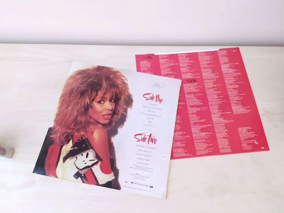 Tina Turner vinil 33" - Break Every Rule - Excelente estado