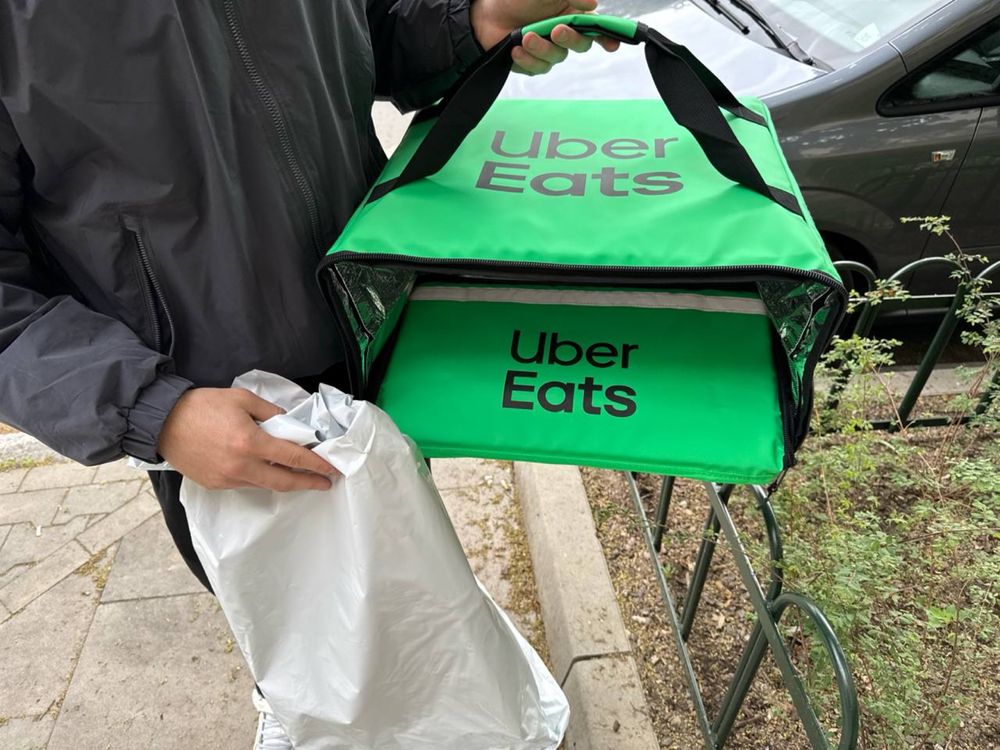 Torba termiczna do dostaw - samochodowa (Uber Eats/Glovo/Wolt/Pyszne)