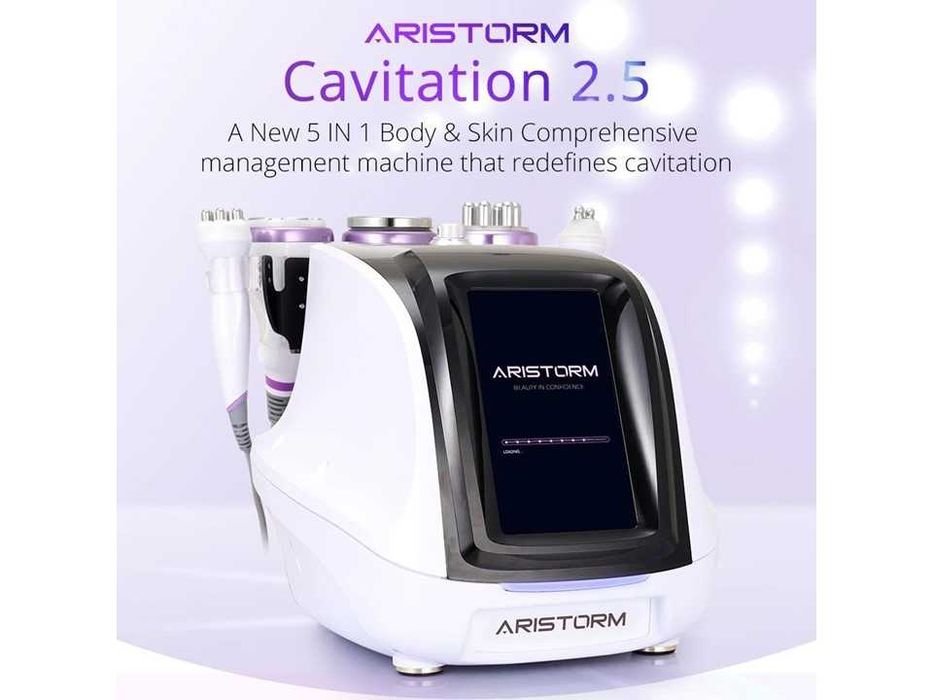 Máquina Aristorm  5 in1 Cavitação Agora 6X 115,00€  s/Juros