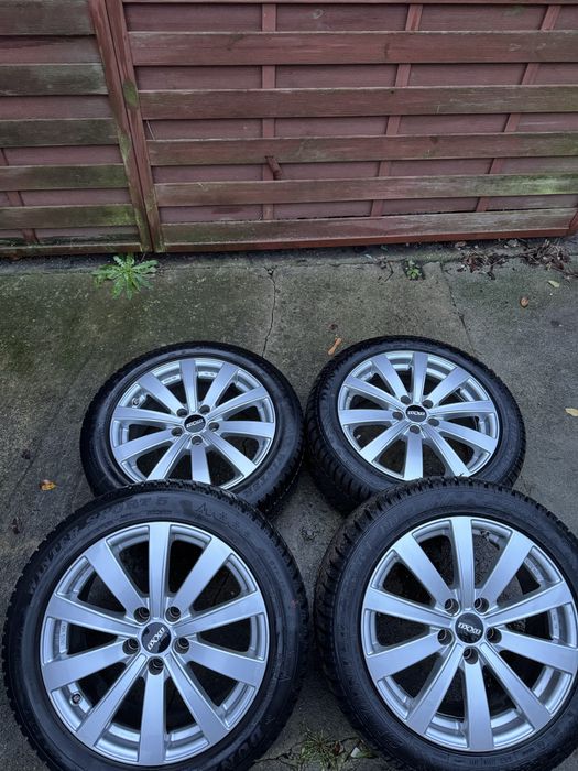 Felgi R17 + zimówki Dunlop 225/50 R17 | 5×112