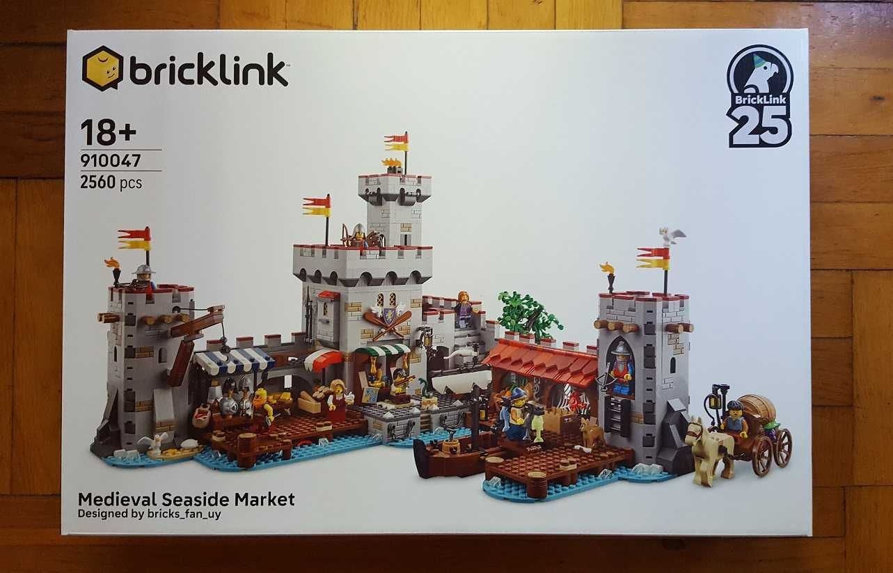 LEGO 910047 BrickLink - Średniowieczny nadmorski rynek NOWE Wrocław