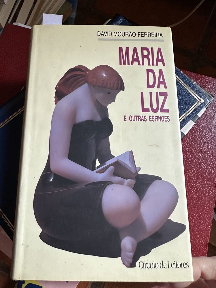 livro David Mourão-Ferreira - Maria DA luz e Outras esfinges.