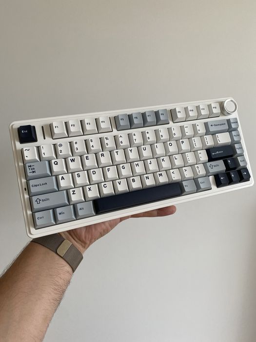 Ігрова механічна клавіатура Aula F75 Blue 3mode