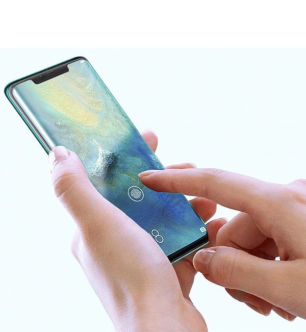 Szkło Zaokrąglone Uv do Huawei Mate 20 Pro