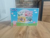 Puzzle 4w1 Świnka Peppa