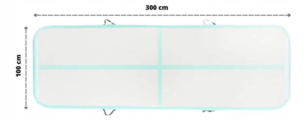 Materac Air track z pompką 3m x 1m