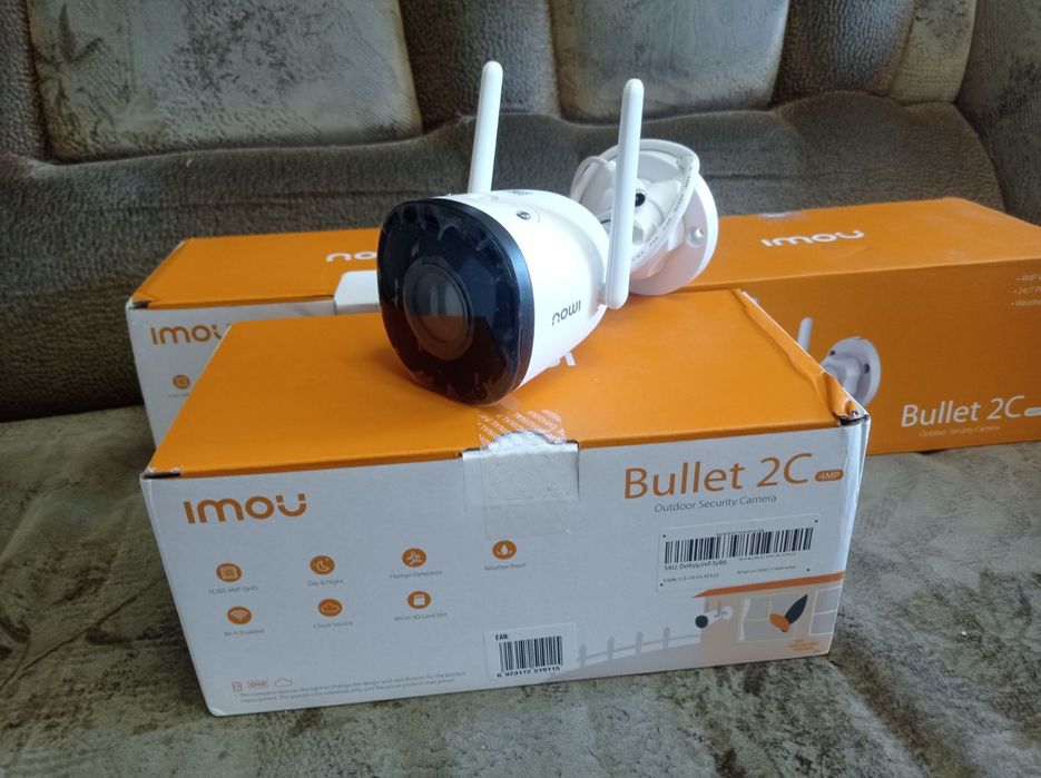 Відеокамера Imou Bullet 2C 4mp, 5 mp, 2E 5 mp нова