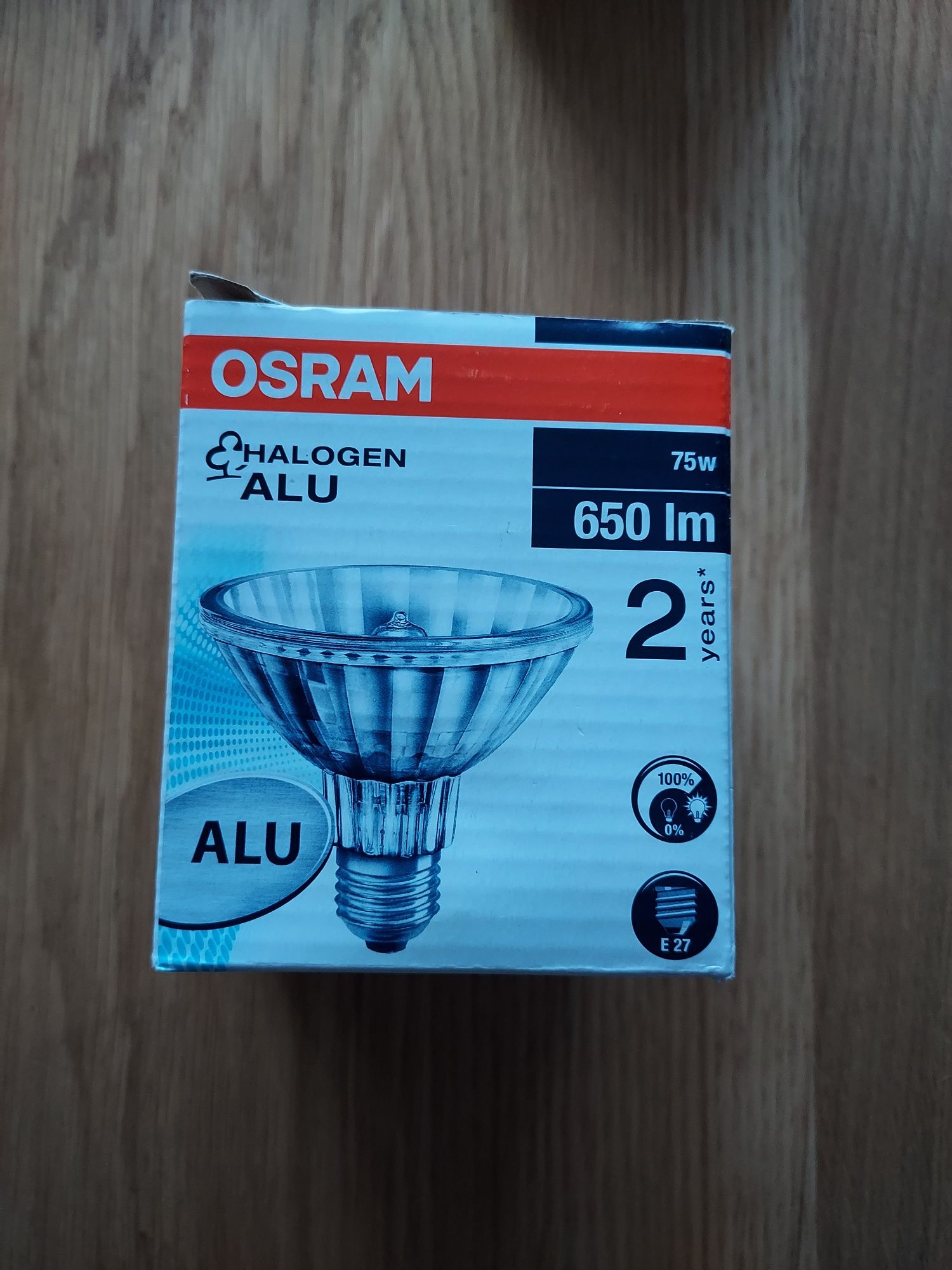 Osram HALOPAR® 30 Reflektor Aluminiowy 75W E27 PAR95 230V