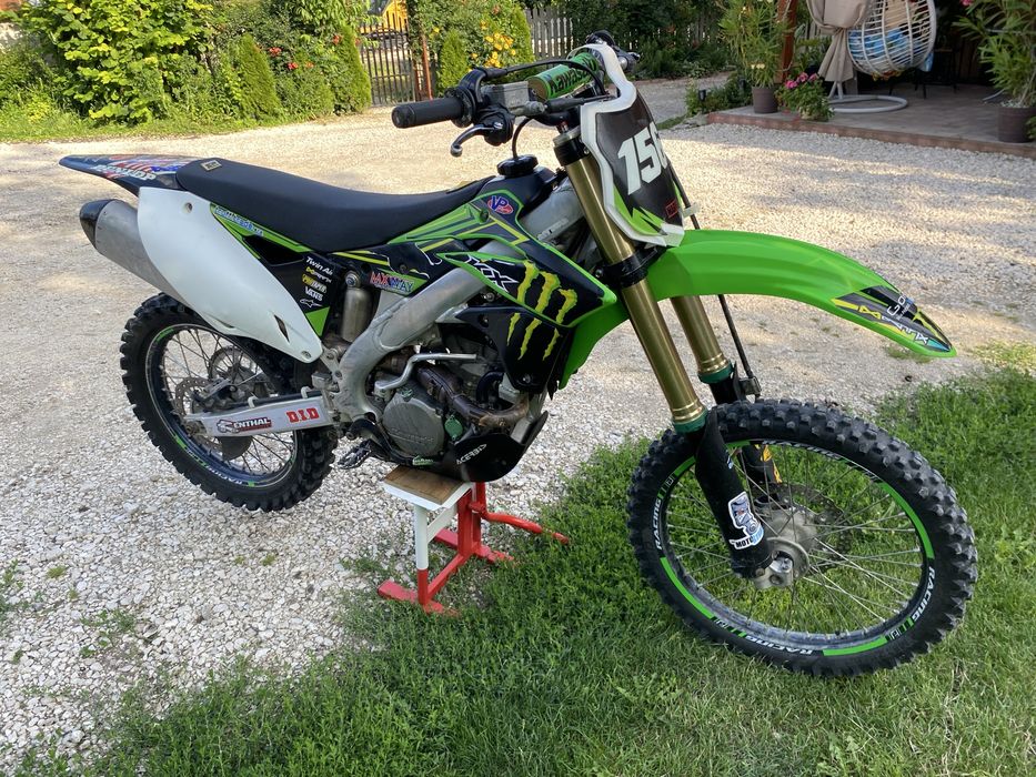 Kawasaki kxf 250 wtrysk po remoncie, piękny stan