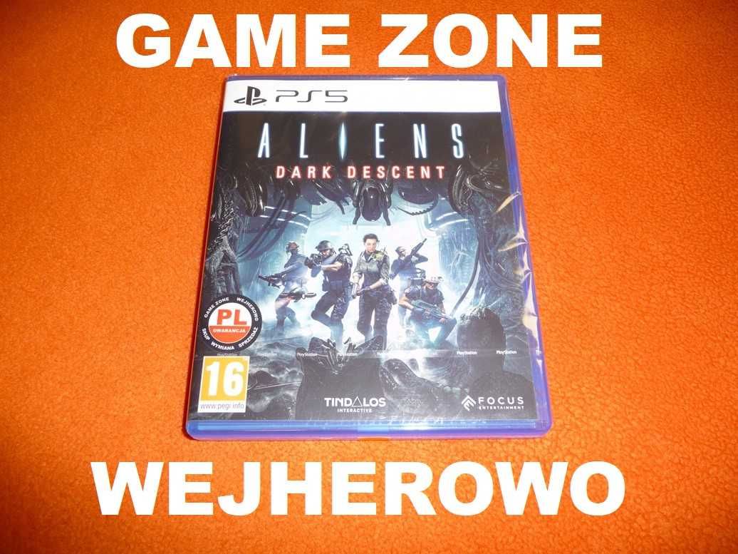 Aliens Dark Descent PS5 = PŁYTA PL = Sprzedaż / Wymiana