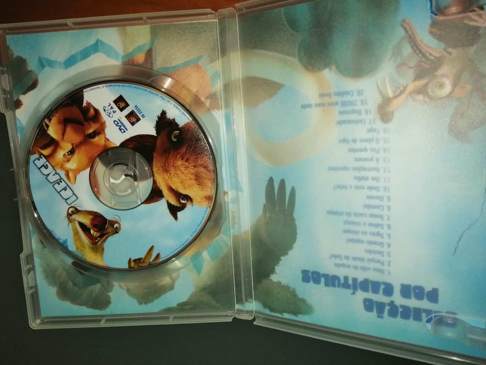 A idade do gelo	Filme Clássico Infantil DVD*