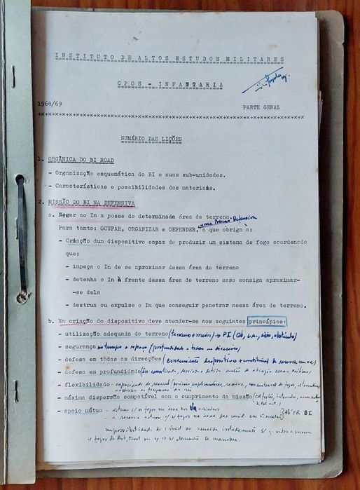 Altos Estudos Militares DEFENSIVA