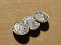 Broszka z monet srebro