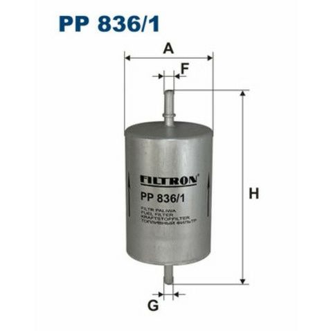 Filtr paliwa FILTRON PP 836/1