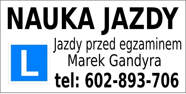 Nauka jazdy Jazdy dodatkowe przed egzmainem