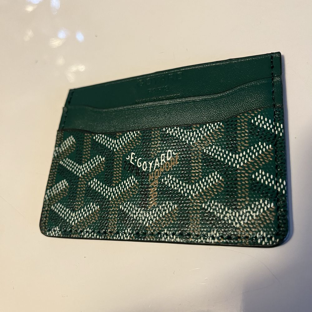 Porta-Cartões Goyard Verde