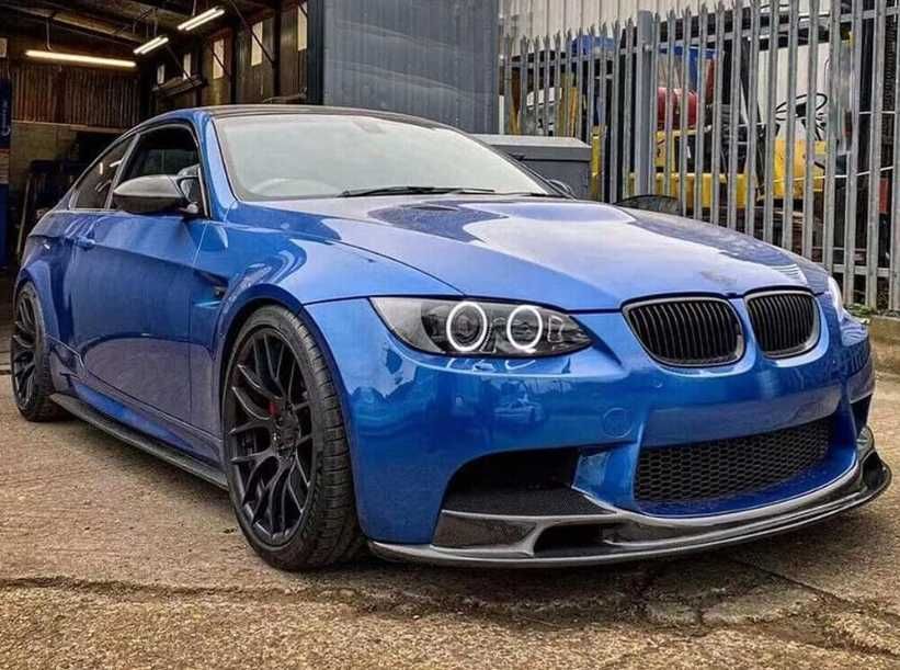 Dokładki Listwy Pod Progi BMW M3 E92 CARBON