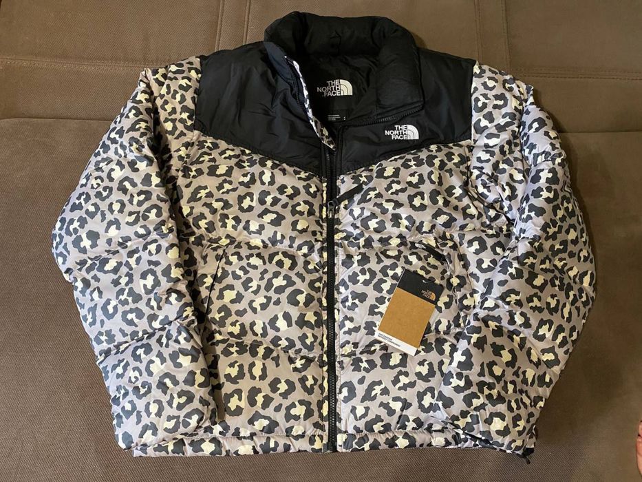 The North Face пуховик jacket Saikuru Men's Unisex Leopard Print