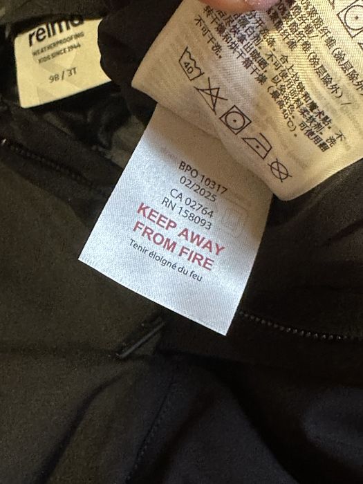 Новий напівкомбінезон, штани reima Proxima р98