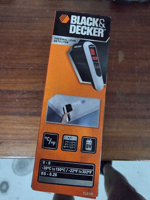 Detetor fugas térmicas / termómetro Black&Decker TLD100