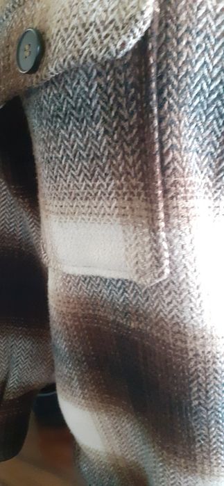 kurtka koszula oversize wełna katana 40 42