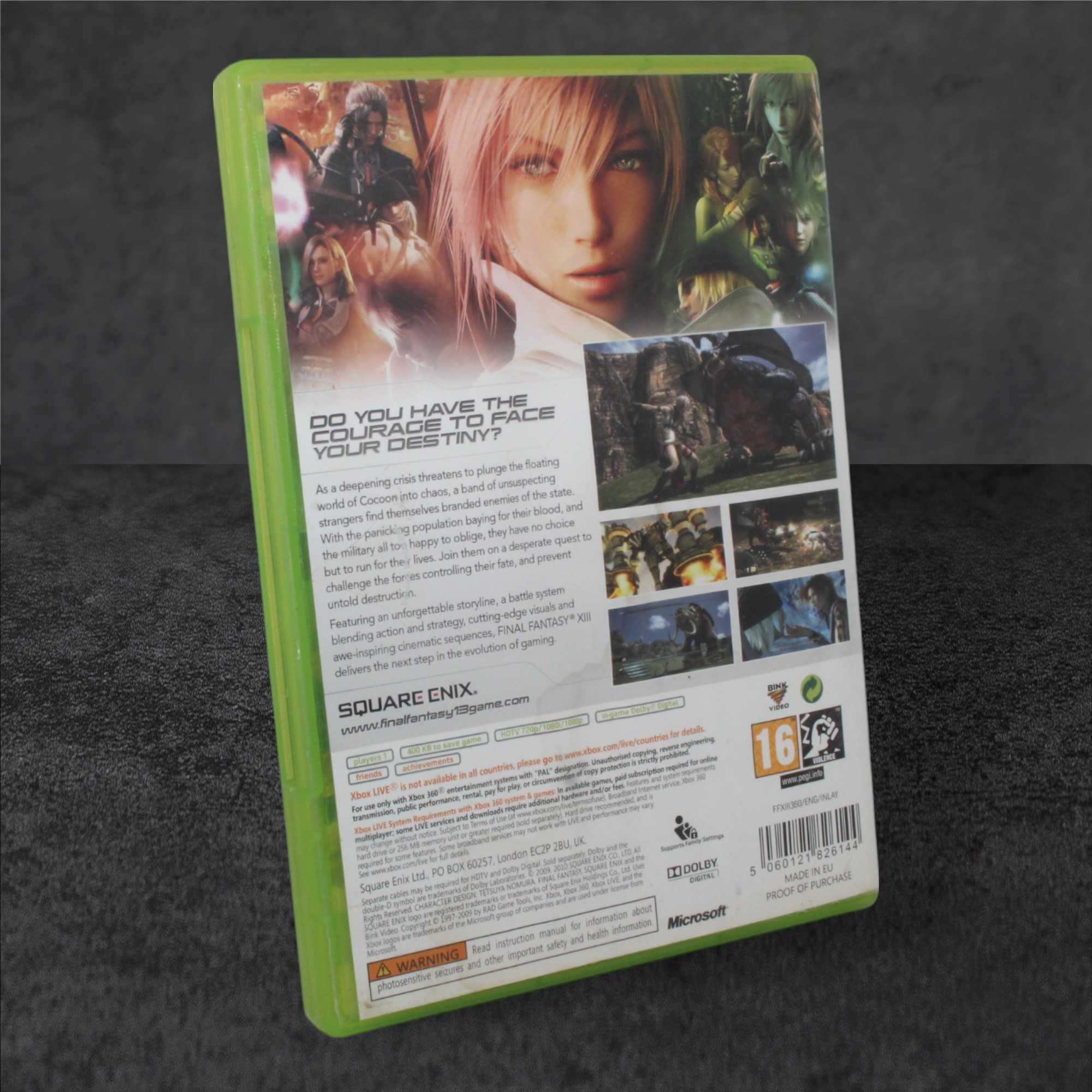 Final Fantasy XIII XBOX 360 Xbox 360 GameBAZA