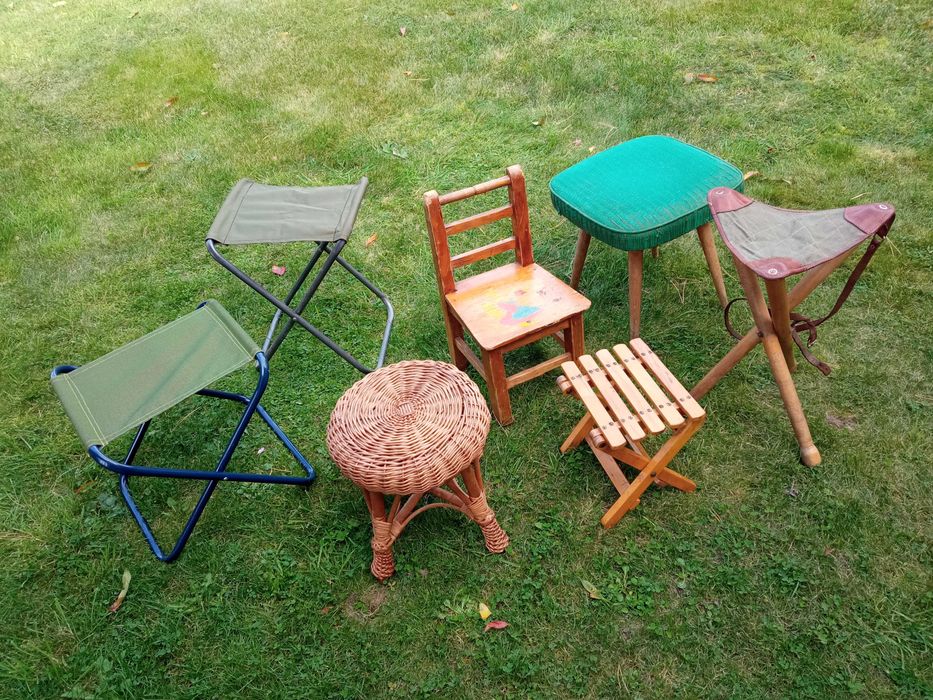 Stare taborety. Taborety. Taborety PRL.