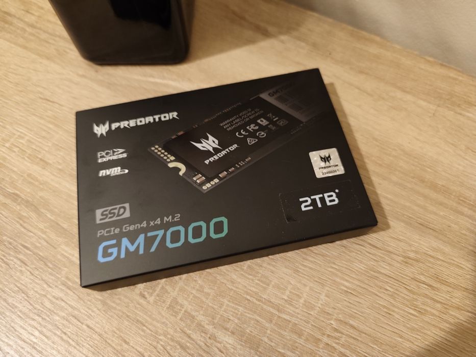 SSD Acer Predator GM7000 2TB M.2 PCIe 4.0 NVME