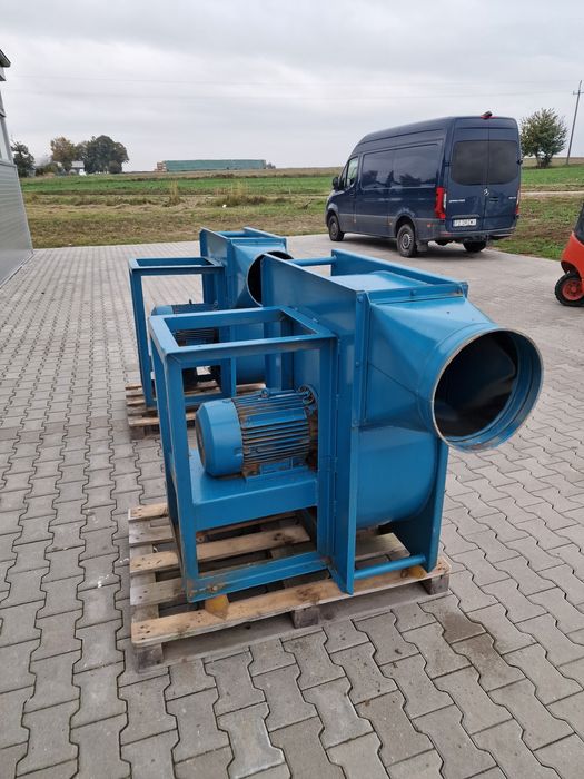 Wentylator do trocin Hocker Polytechnik 7,5kw odciąg wyciąg filtr