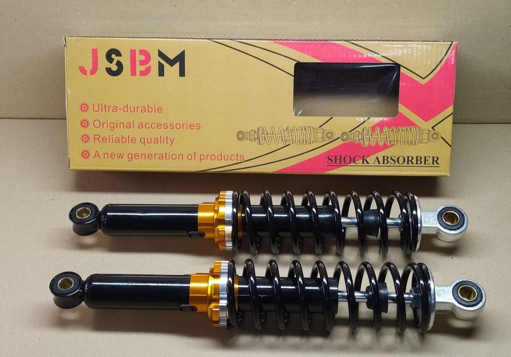 Амортизаторы задние мопеда Альфа Дельта 340мм универсальные